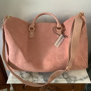 NWT Lulu Dharma Eco Friendly Faux Suede Weekender/Overnighter  - 1/2 Price Sale